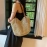 Handle Bag Women Retro Handbag Straw plaited Shoulder Totes Underarm Vintage Top Handle Bag Female Subaxillary Bags Clutch