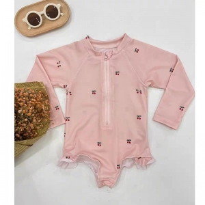 Baby Girl's Swimwear Bodysuit Children's Clothes Quick-drying Swimming Suit One-piece Clothes Swimsuit Kids Romper